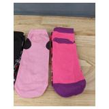 4 Pair Disney Minnie Mouse Socks Assorted Colors - Brand New
