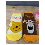 4 Pairs Disney Winnie the Pooh Unisex Socks - Brand New