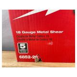 Milwaukee 6.8 Amp 18-Gauge Shear $249 Retail - Brand New