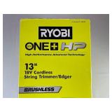 Ryobi ONE+ HP 18V Brushless 13 in. Cordless Battery String Trimmer with 4.0 Ah Battery and Charger $179 Retail - Brand New