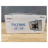Sanus Tilting TV Wall Mount for 13-32 Inch TVs - Brand New