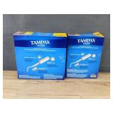 Tampax Pearl Regular Unscented Tampons, 54 Total - Brand New