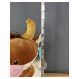 Play Right Hug Me Cow Stuffed Animal 14" Plush - Brand New