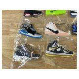 20 Brand New Nike, Air Jordan, Air Max, Kobe, Foamposite, Lebron Sneaker Shoe Keychains