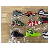 20 Brand New Nike, Air Jordan, Air Max, Kobe, Foamposite, Lebron Sneaker Shoe Keychains