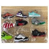 20 Brand New Nike, Air Jordan, Air Max, Kobe, Foamposite, Lebron Sneaker Shoe Keychains