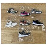 7 Brand New Adidas Sneaker Shoe Keychains