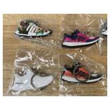 7 Brand New Adidas Sneaker Shoe Keychains