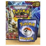 Pokemon TCG Lightning Set - 4 Booster Packs Plus 1 Bonus Card - Brand New