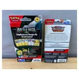 Pokemon Ampharos EX Battle Deck & Obsidian Flames Booster Lot - Brand New