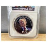 Donald Trump Commemorative 45-47 MAGA President Coin - Brand New