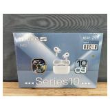 H7000 Smart Watches & Earphone Set - Gold Series 10 $299 Retail - Brand New