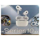 H7000 Smart Watches & Earphone Set - Gold Series 10 $299 Retail - Brand New