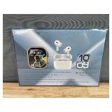 H7000 Smart Watches & Earphone Set - Gold Series 10 $299 Retail - Brand New