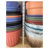 32 Assorted Plastic Planters - Brand New