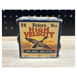Vintage Peters 16 Gauge Paper Shotgun Shells