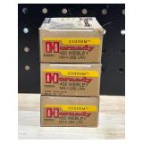 Hornady .455 Webley Mark II 2 Full Boxes 1 is Fired Cartridges