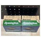 Remington 16 Gauge Shotgun Shells 2 Full Boxes