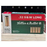 Lellier & Bellot .32 Smith & Wesson Long Wad Cutter 100 Rounds