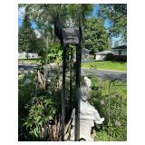 Garden Statue with Torii Gate Decor - Japanese Style