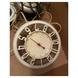 Lot of 4 Vintage Wall Clocks - Assorted Designs