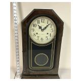 LeGant Vintage 31-Day Wall Clock with Wooden Case