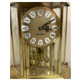 Vintage Seth Thomas Anniversary Mantel Clock with Brass Finish