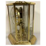Vintage Seth Thomas Anniversary Mantel Clock with Brass Finish