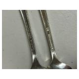 Complete Silver-Plated Flatware Set in Fitted Case