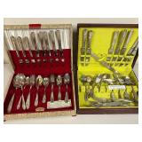 Vintage Silver-Plated Flatware Sets - Deerfield & Mixed