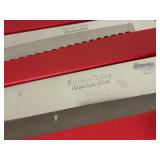 Kitchen Delite Stainless Steel Cutlery & Knife Set with Wooden Handles