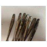 Vintage Silver-Plated Flatware Sets in Velvet-Lined Cases