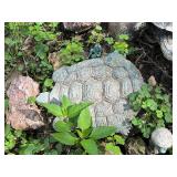 Assorted Ceramic Garden Sculptures - Turtles & Frogs