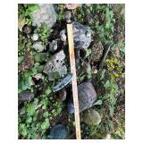 Assorted Ceramic Garden Sculptures - Turtles & Frogs