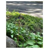 Decorative Metal and Glass Dragonfly Garden Stakes