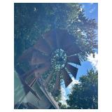 Vintage Motor Systems Windmill Garden Decor