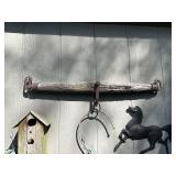 Rustic Wall Decor Lot: Birdhouse, Metal Horse Art, Tree Decoration