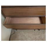 Mid-Century Modern Dresser and Chest Set with Mirror