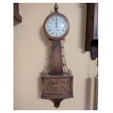 General Electric Wall Clock with Colonial Relief Design, 26 Inches Tall