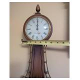 General Electric Wall Clock with Colonial Relief Design, 26 Inches Tall