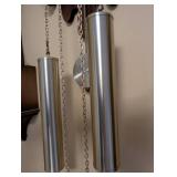 Pinec Wall Clock with Pendulum and Weights, Wood Case