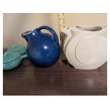 Collection of Vintage Ceramic Serving Pieces - Stangl, Frankoma, and Red Wing