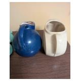 Collection of Vintage Ceramic Serving Pieces - Stangl, Frankoma, and Red Wing