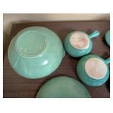 Collection of Vintage Ceramic Serving Pieces - Stangl, Frankoma, and Red Wing