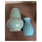 Set of 7 Vintage Art Pottery Vases and Bowls Including Haeger USA