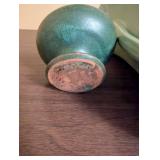 Set of 7 Vintage Art Pottery Vases and Bowls Including Haeger USA