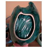 Collection of Vintage Pottery Bowls, Vases, Planters, and Dishes