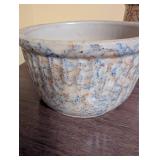 Set of 5 Vintage Spongeware Crocks and Bowls - Red Wing and RRP Co.