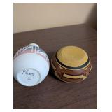 Set of 4 Native American Style Handcrafted Pottery Vases and Bowls
