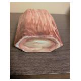 Set of 8 Nemadji Pottery Vases and Bowls with Swirl Patterns